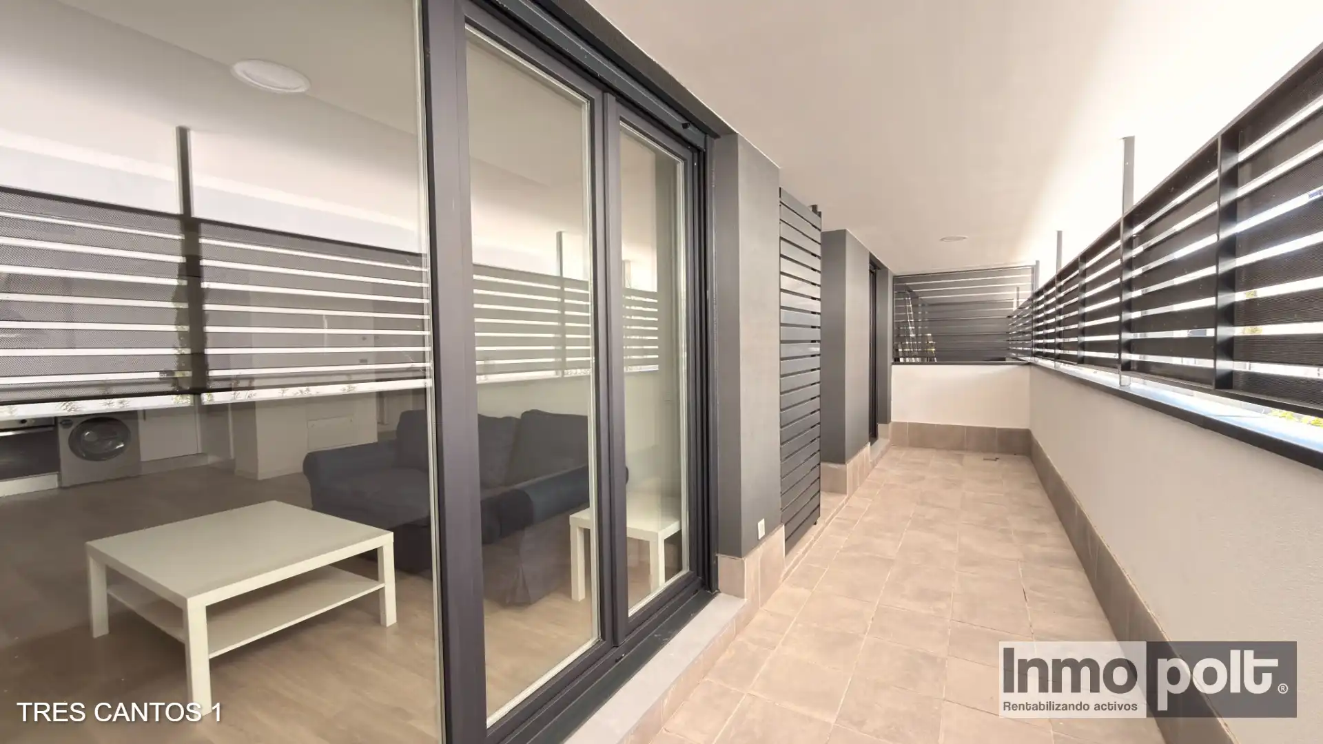 Terrace of Flat for rent in Tres Cantos  with Air Conditioner, Furnished and Oven
