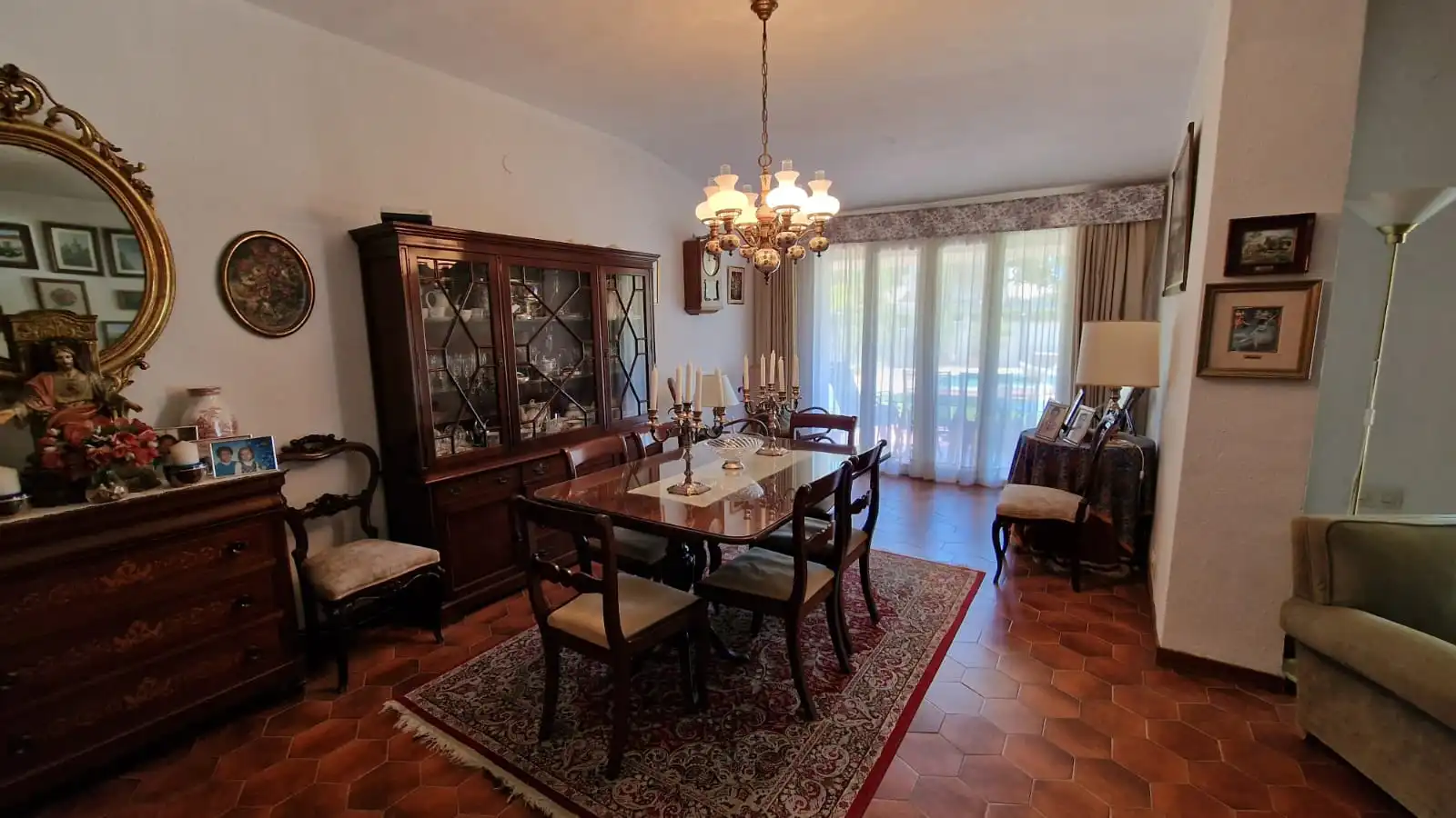 Dining room of Detached homes for sale in El Puerto de Santa María  with Air Conditioner, Private garden and Storage room