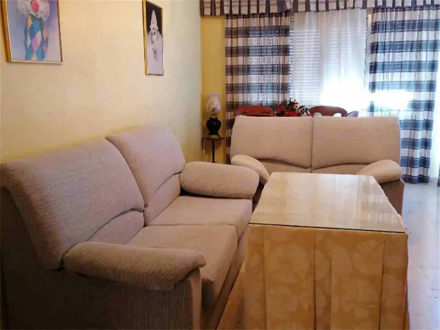 Sala de estar de Piso en venta en Calañas con Aire acondicionado, Amueblado y Horno