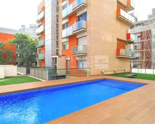 Swimming pool of Flat for sale in Sant Adrià de Besòs  with Air Conditioner, Heating and Storage room