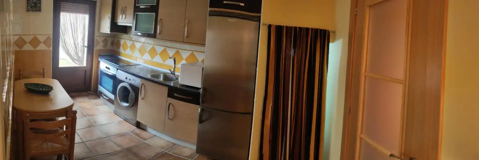 Cuina de Casa o xalet en venda en Villasarracino amb Moblat, Forn i Rentadora