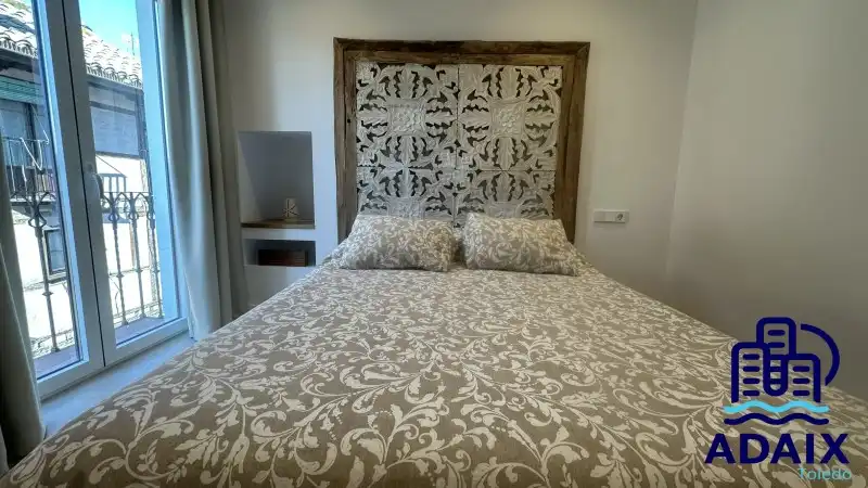 Bedroom of Flat for rent in Toledo  with Air Conditioner, Heating and Furnished
