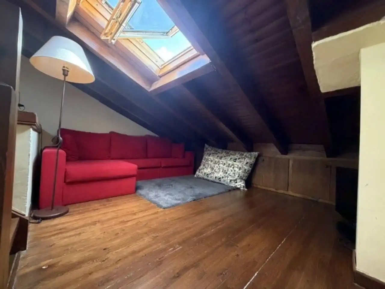 Sala d'estar de Casa adosada de lloguer en Isòvol amb Calefacció, Terrassa i Piscina comunitària