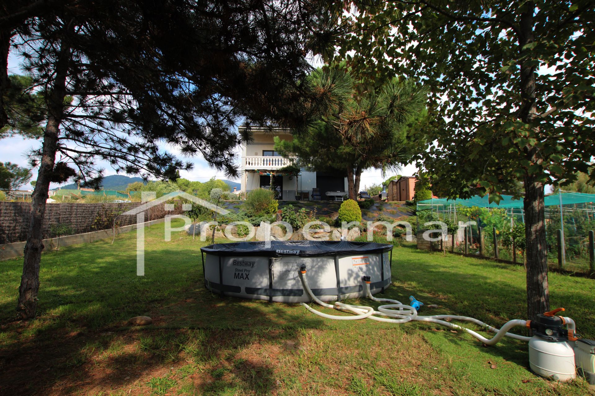 Jardín de Casa o chalet en venta en Sant Pere de Vilamajor con Aire acondicionado, Calefacción y Jardín privado