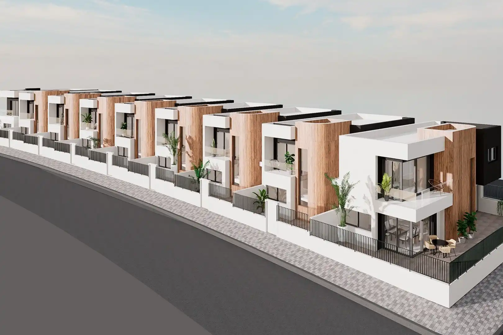 Vista exterior de Piso en venta en Águilas con Aire acondicionado, Jardín privado y Terraza