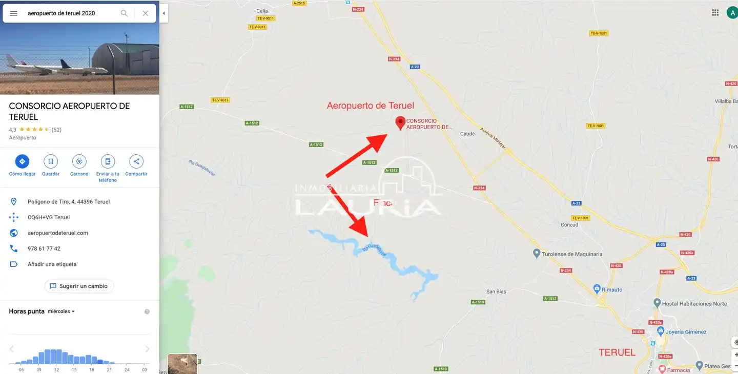Finca rústica en venta en Teruel con Calefacción, Jardín privado y Terraza