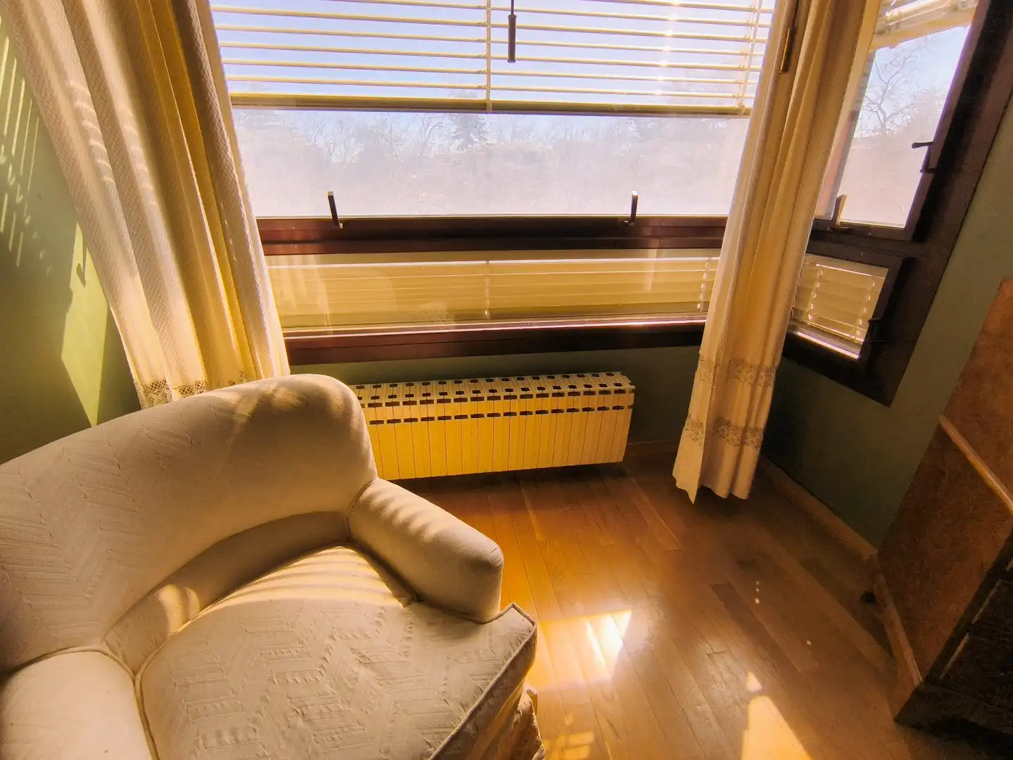 Wohnzimmer von Wohnung zum Verkauf in Palencia mit Klimaanlage, Heizung und Parkett