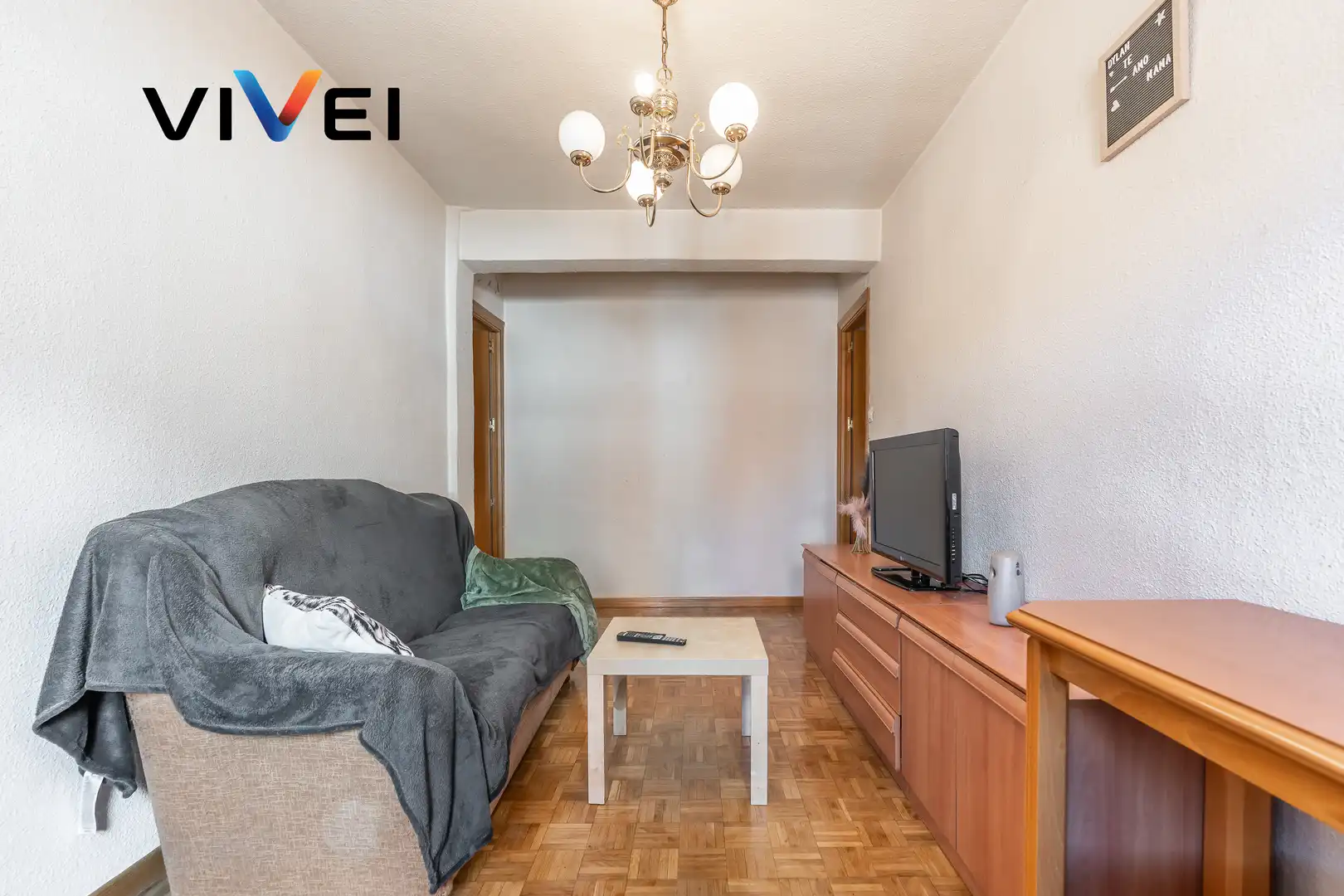 Living room of Flat for sale in Madrid  with Heating and Balcony