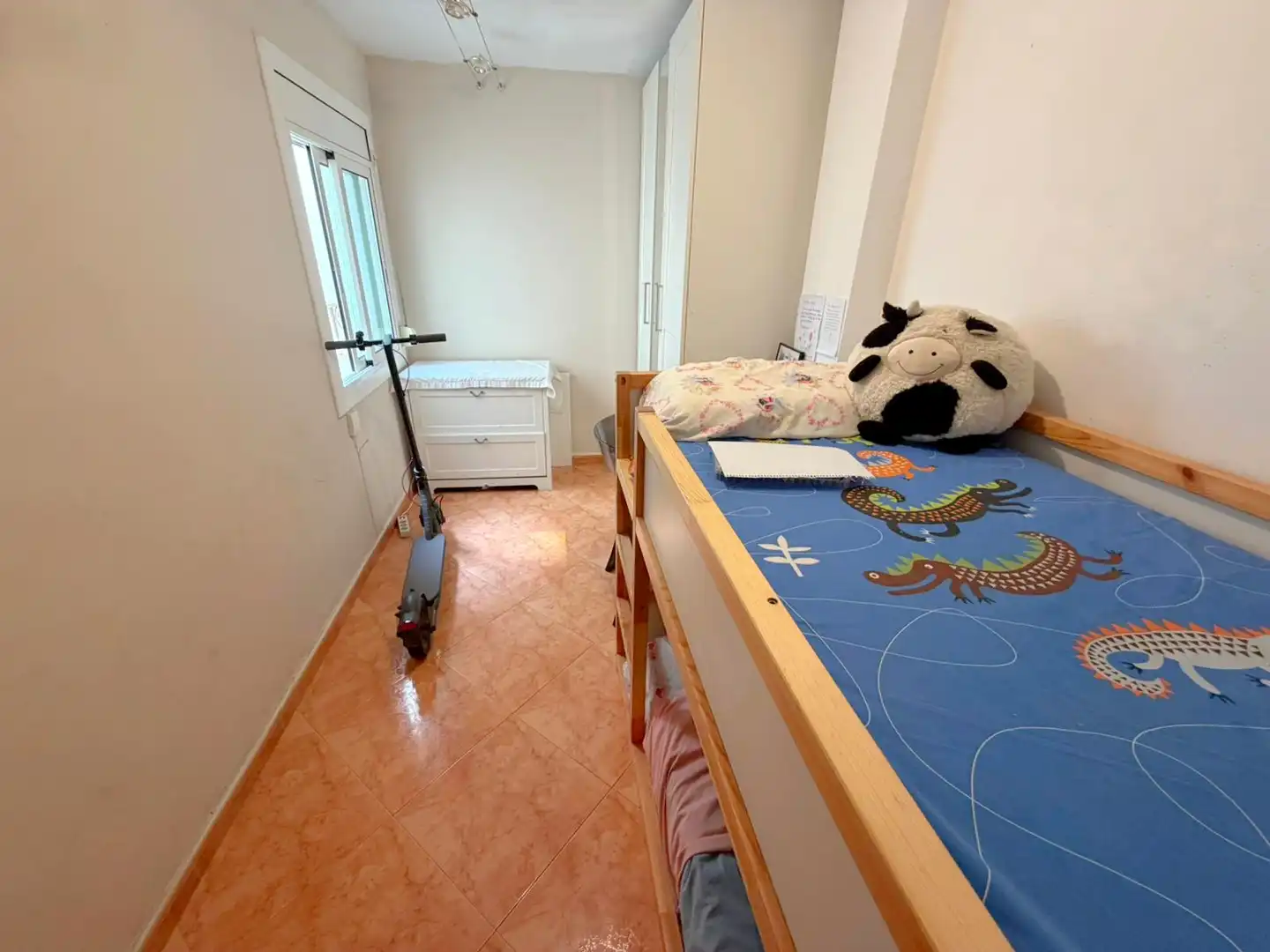 Bedroom of Flat for sale in El Prat de Llobregat  with Air Conditioner, Oven and Balcony