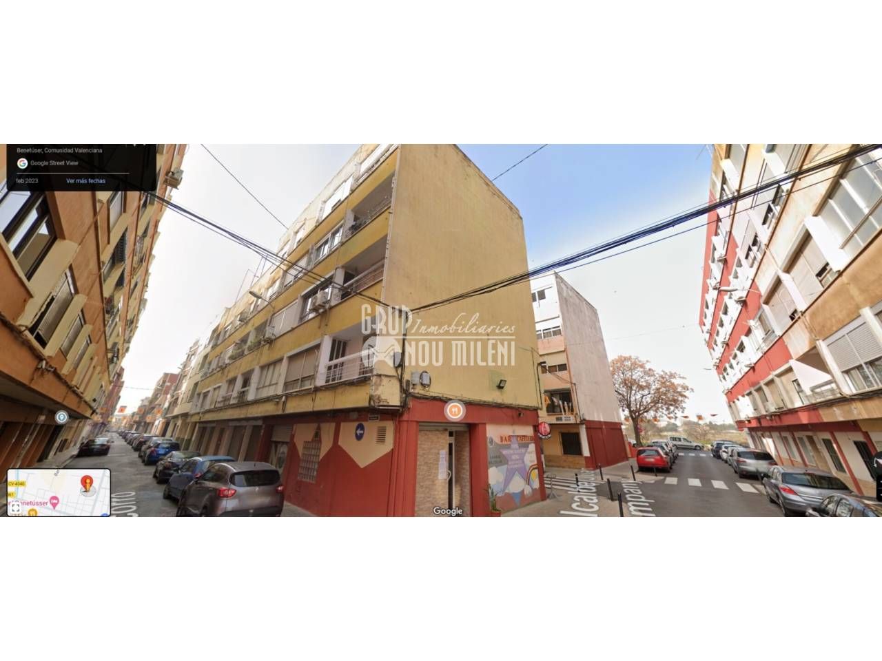 Vista exterior de Piso en venta en Benetússer