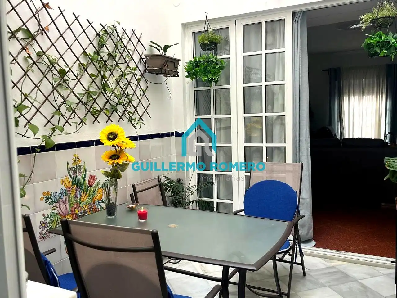 Terrace of Houses for sale in La Puebla del Río  with Air Conditioner