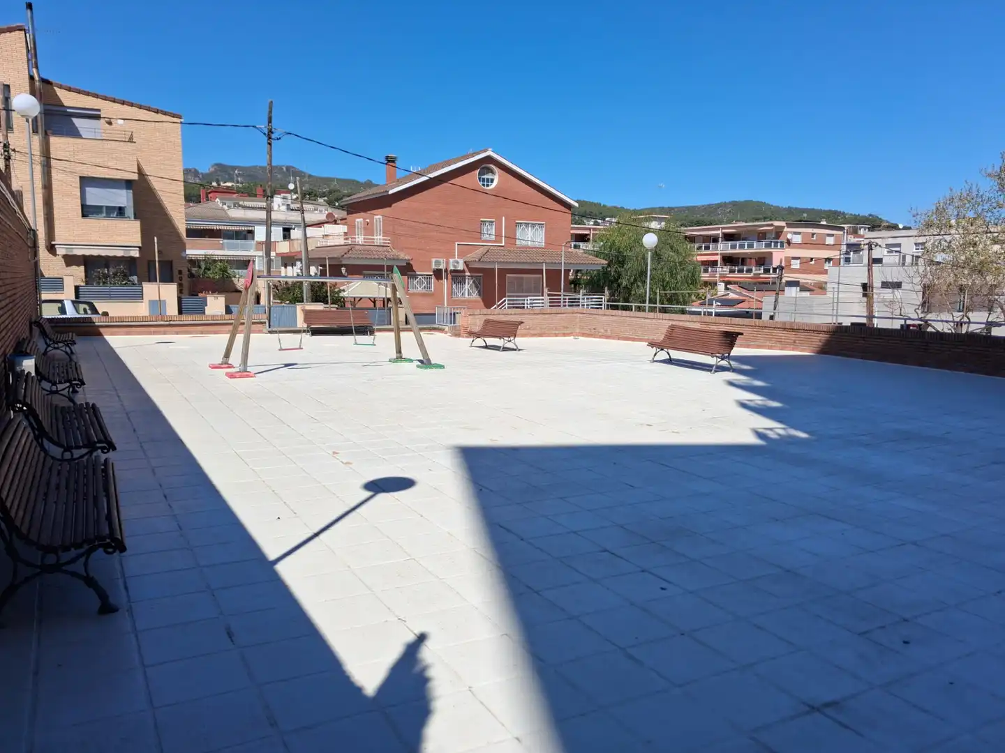 Terrace of Flat for sale in Castelldefels  with Air Conditioner, Heating and Parquet flooring