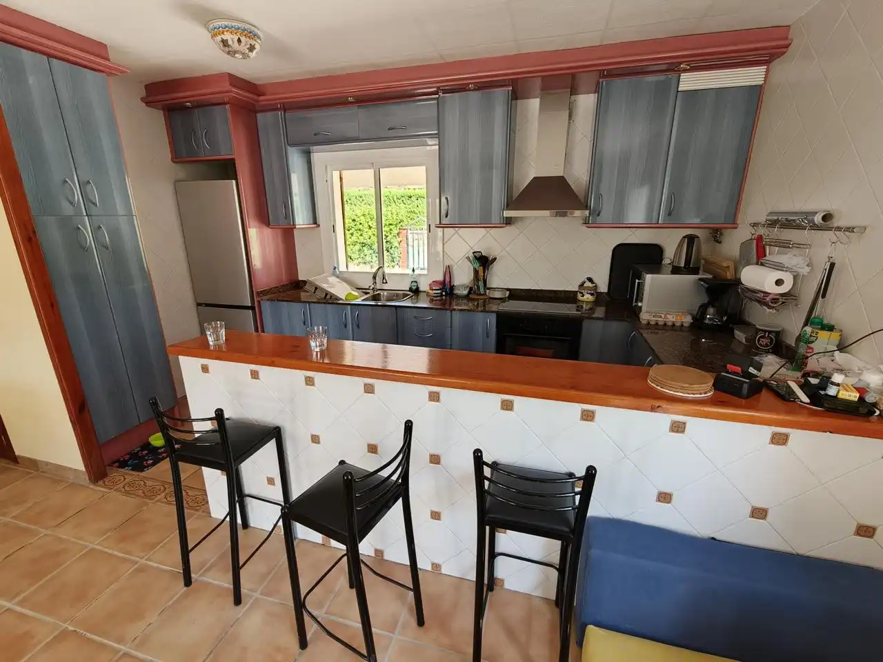 Cuina de Casa o xalet en venda en Caldes de Malavella amb Aire condicionat, Calefacció i Jardí privat