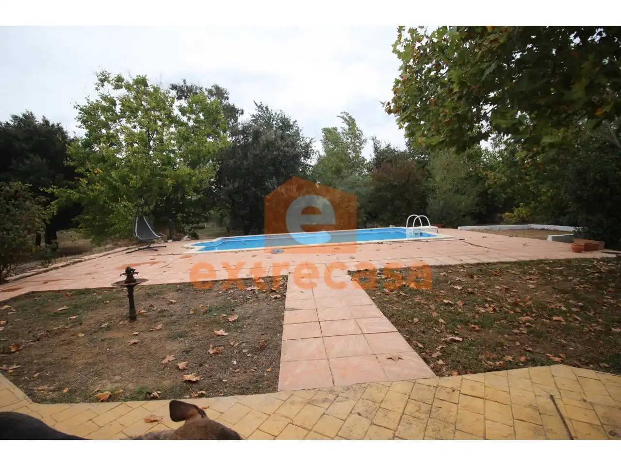 Schwimmbecken von Haus oder Chalet zum Verkauf in Badajoz mit Klimaanlage, Heizung und Privatgarten