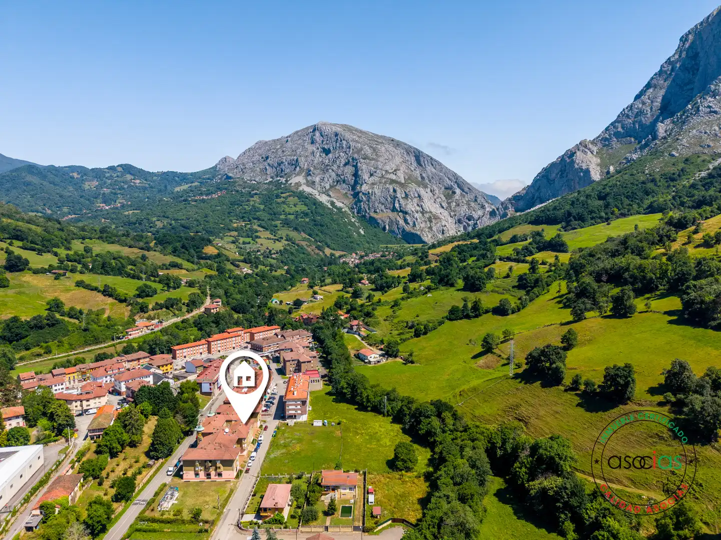 Exterior view of Flat for sale in Teverga  with Heating, Parquet flooring and Terrace