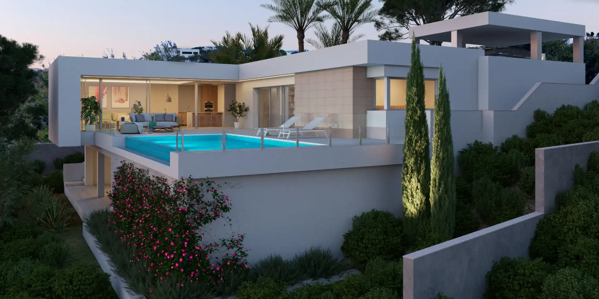 Neubau-Villa mit Pool zum Verkauf in Cumbre del Sol, imagen 24