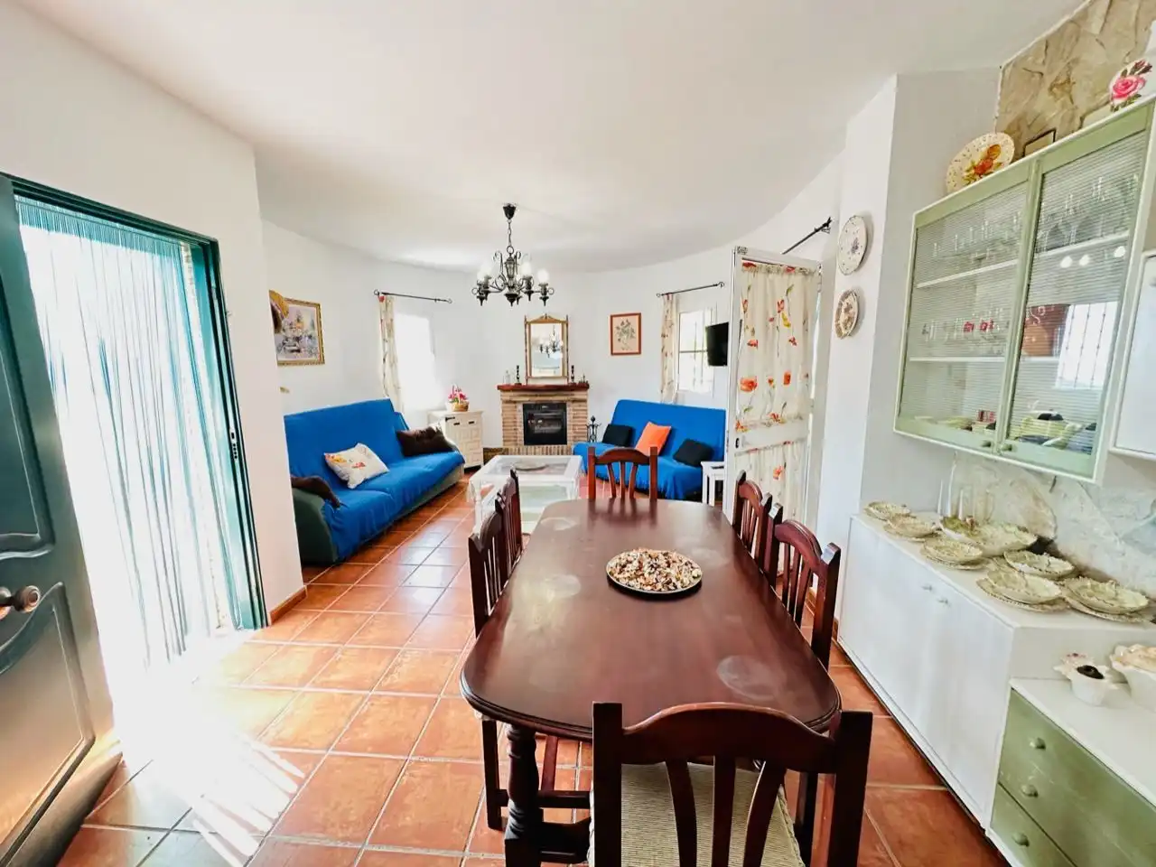 Living room of Country homes for sale in Torrox  with Private garden, Storage room and Swimming Pool
