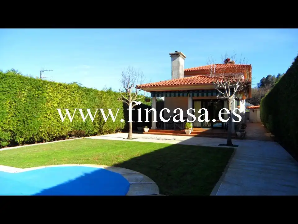 Jardín de Casa o chalet en venta en Baiona con Calefacción, Jardín privado y Piscina