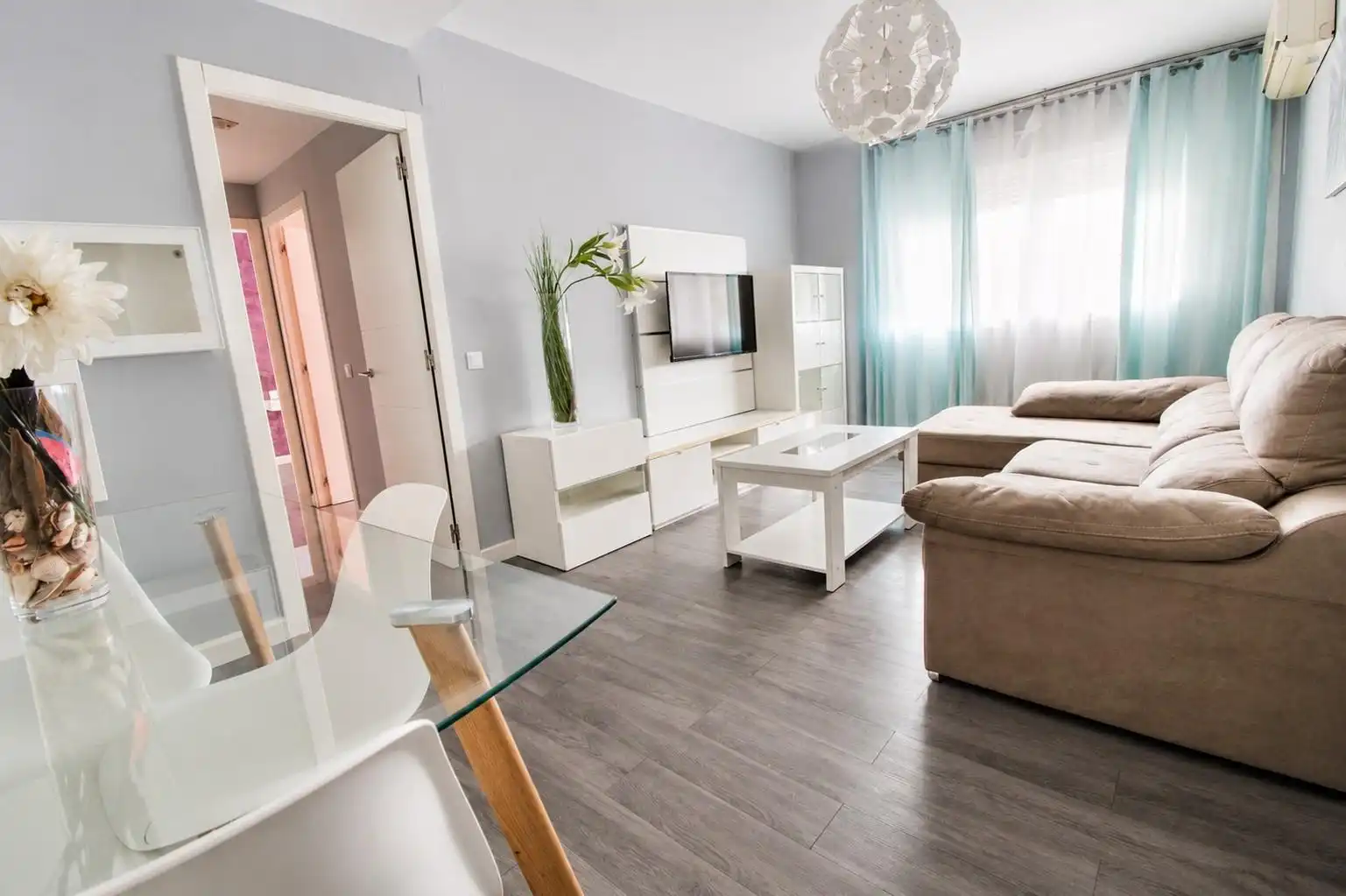 Sala de estar de Piso en venta en Jerez de la Frontera con Aire acondicionado y Calefacción