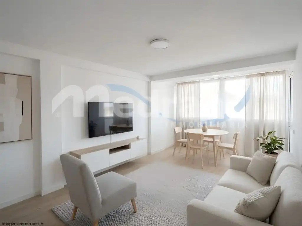 Wohnzimmer von Wohnung zum Verkauf in Benidorm mit Privatgarten, Schwimmbad und Möbliert