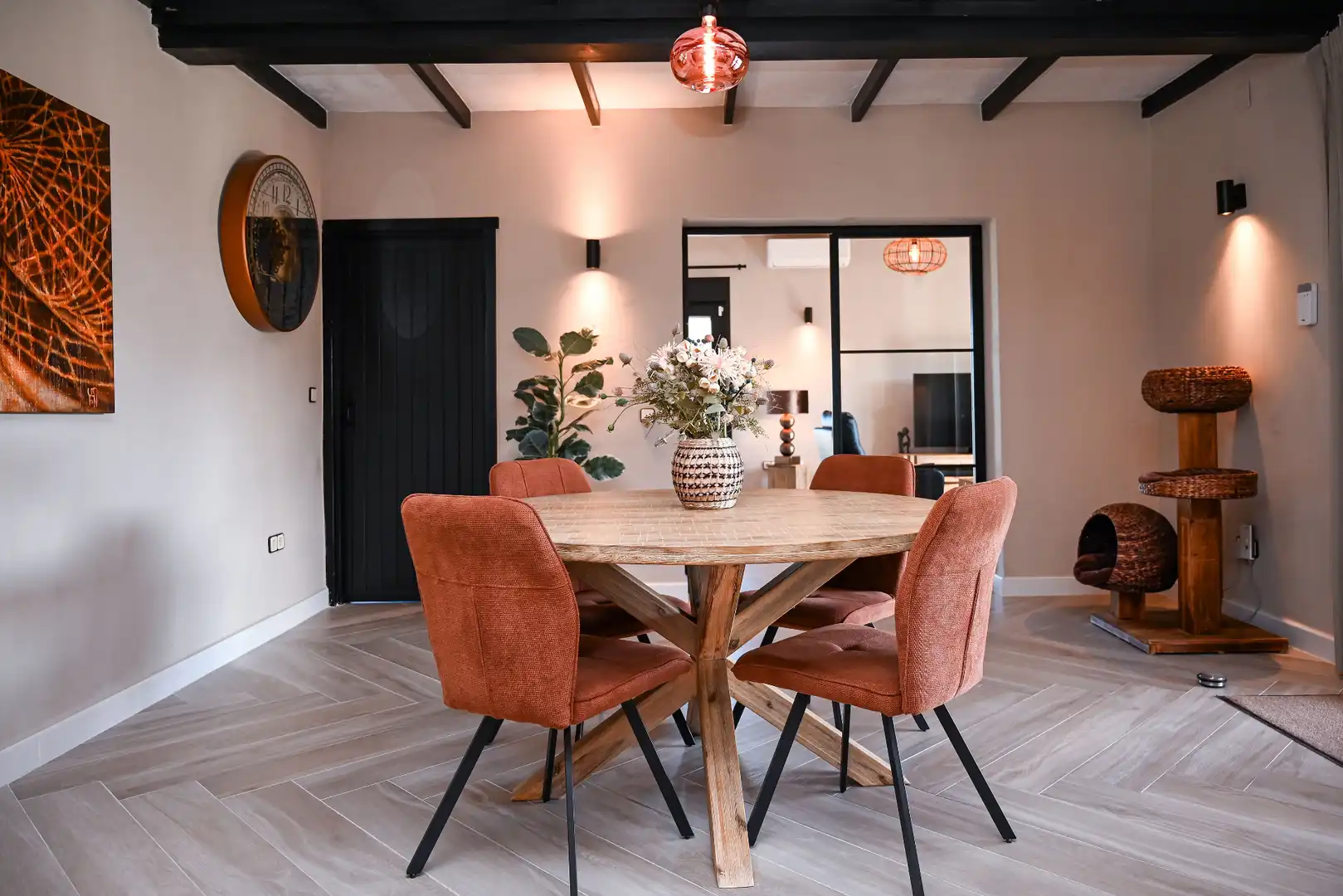 Comedor de Casa o chalet en venta en Alhaurín de la Torre con Aire acondicionado, Calefacción y Jardín privado
