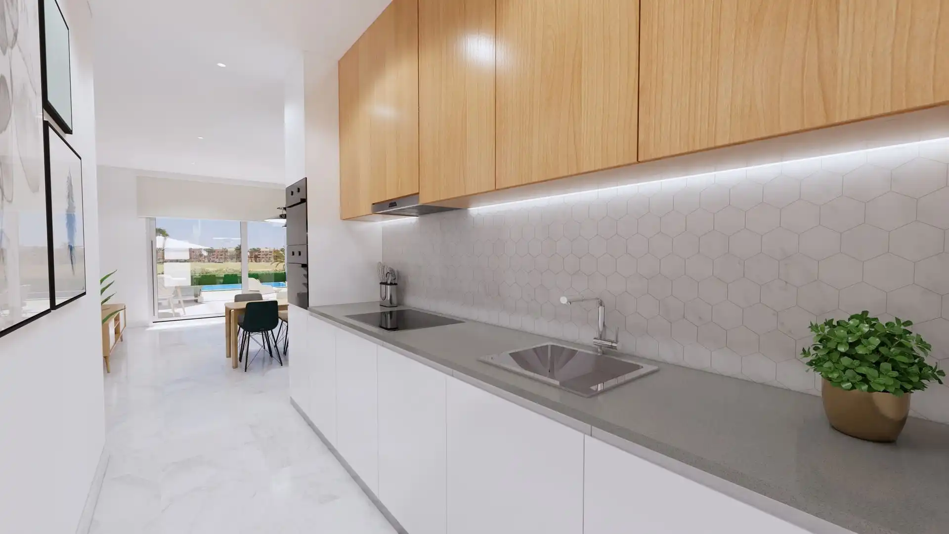 Dúplex con piscina en venta en Las Lomas de Rame - Bahía Bella, imagen 16
