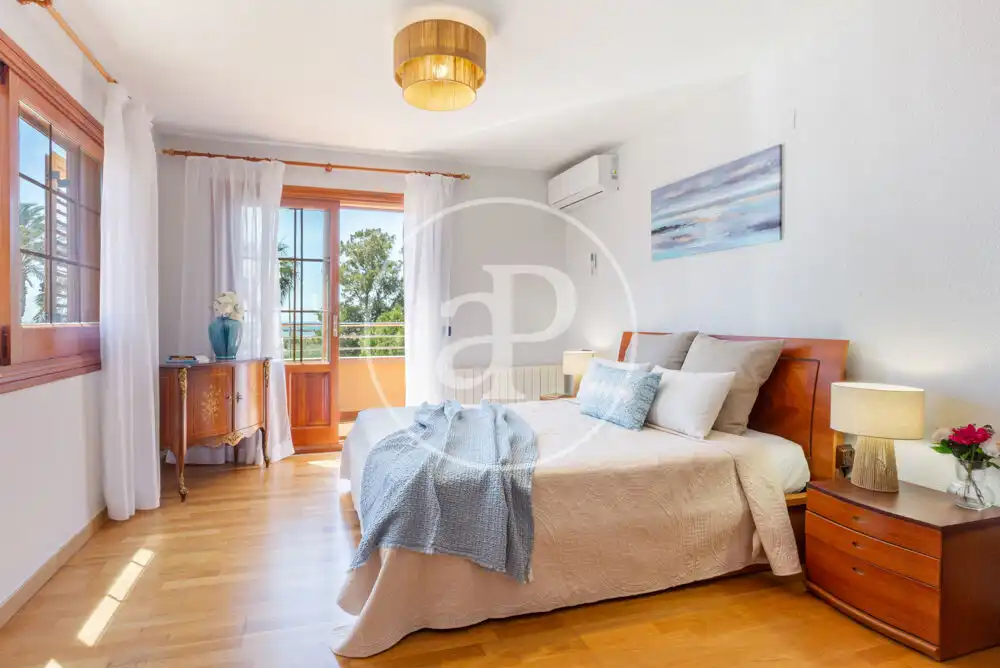 Habitación de Casa o chalet de alquiler en La Pobla de Farnals con Aire acondicionado, Calefacción y Jardín privado