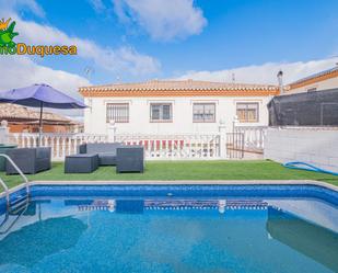 Swimming pool of Single-family semi-detached for sale in Jun  with Heating, Private garden and Terrace