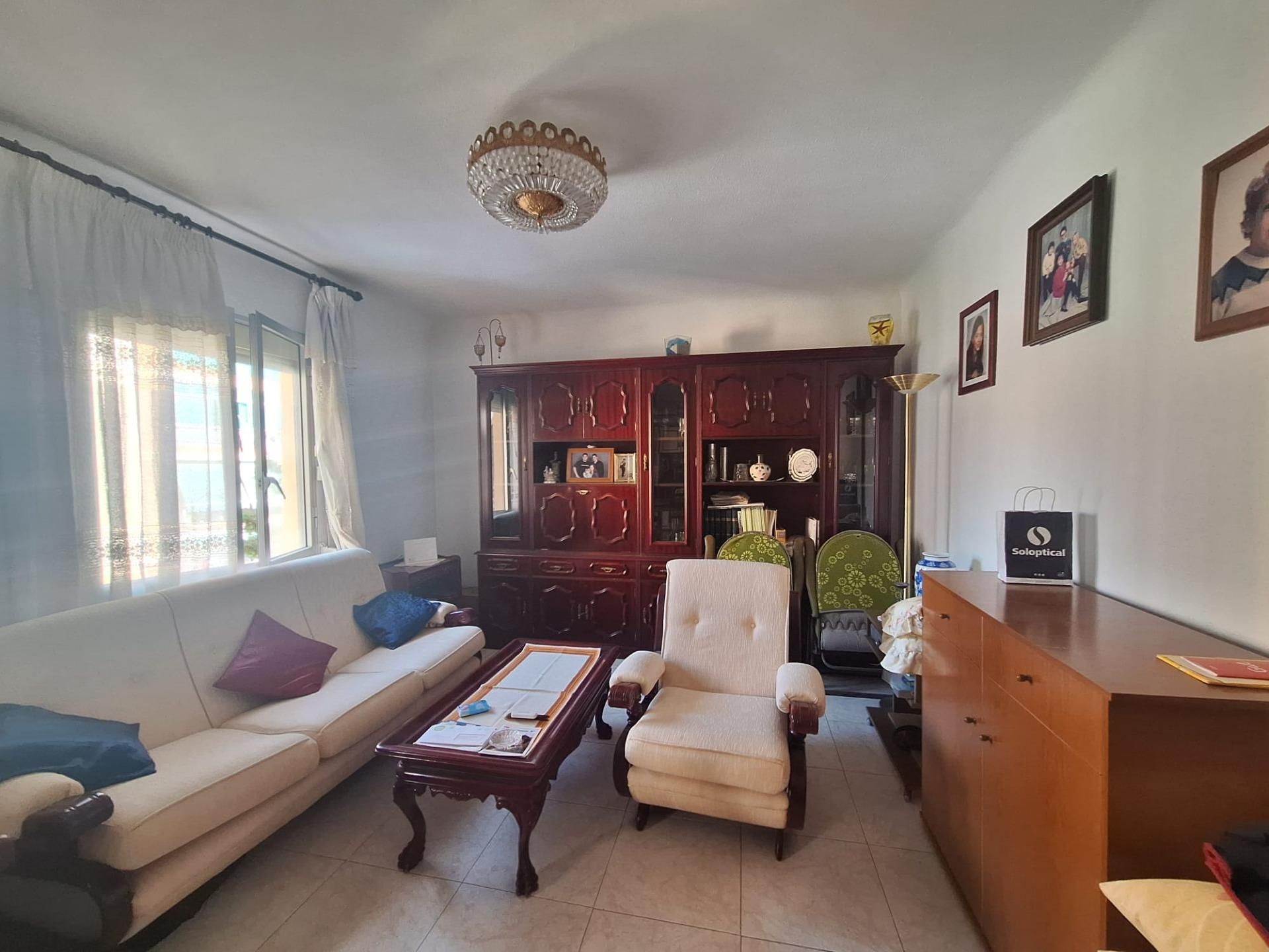Sala d'estar de Pis en venda en Alicante / Alacant amb Aire condicionat, Terrassa i Balcó