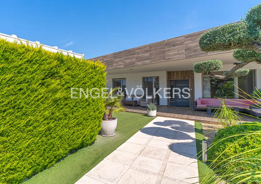 Terraza de Casa o chalet en venta en Santa Pola con Aire acondicionado, Calefacción y Jardín privado