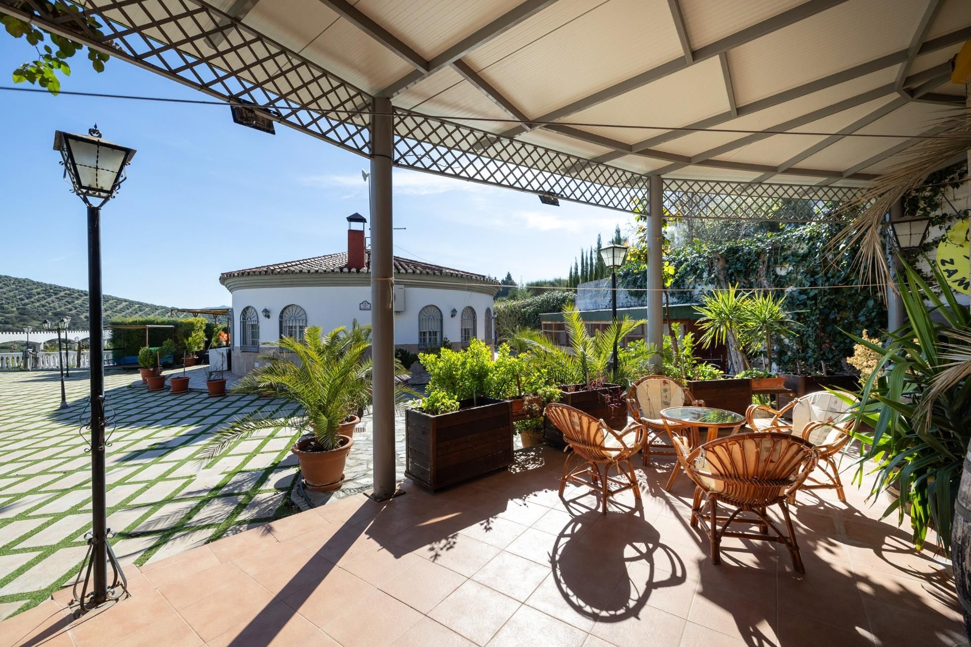 Terrace of House or chalet for sale in Moclín  with Air Conditioner, Heating and Private garden