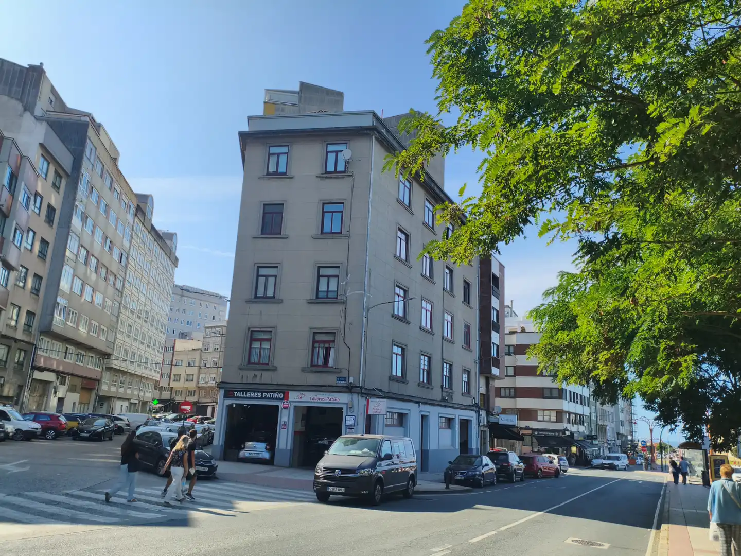 Vista exterior de Pis en venda en A Coruña Capital 