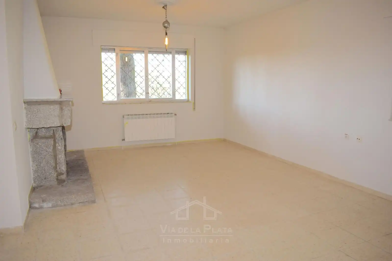 Sala de estar de Casa o chalet en venta en Villoria con Calefacción, Jardín privado y Terraza
