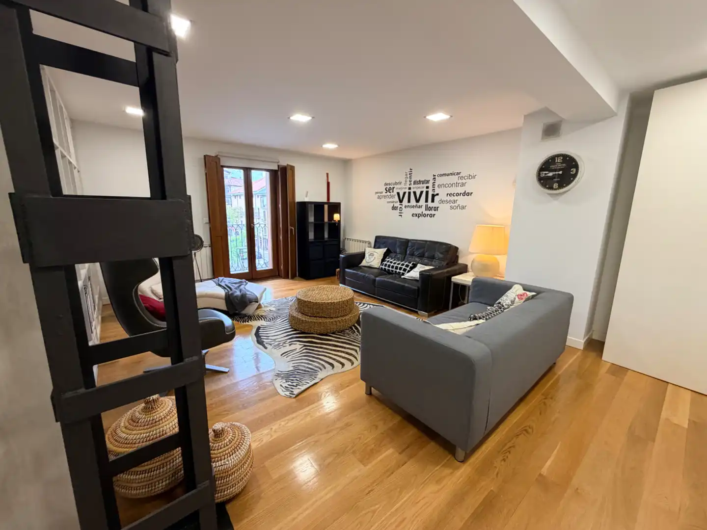 Living room of Flat for rent in Centro