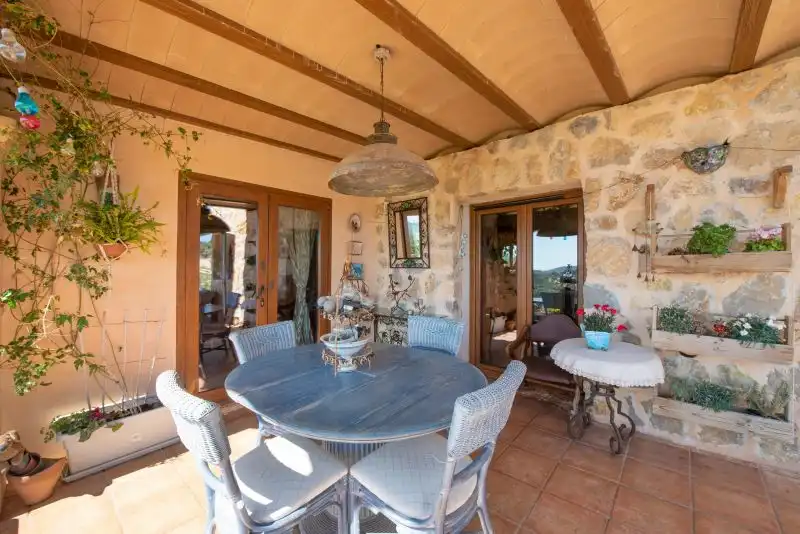 Terrassa de Finca rústica en venda en Son Servera amb Jardí privat, Terrassa i Moblat