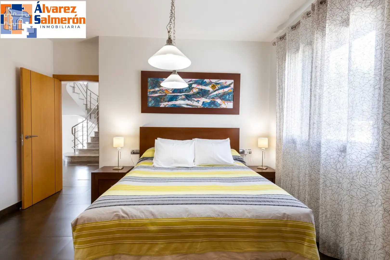 Schlafzimmer von Haus oder Chalet zum Verkauf in Alfacar mit Heizung und Schwimmbad
