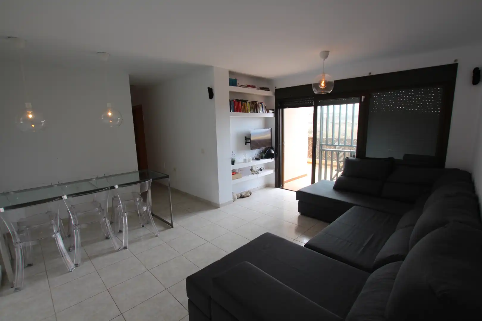 Living room of Flat for sale in Arona  with Terrace, Storage room and Furnished