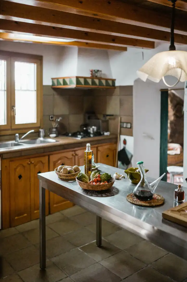 Cocina de Casa adosada en venta en Vacarisses con Calefacción, Horno y Balcón