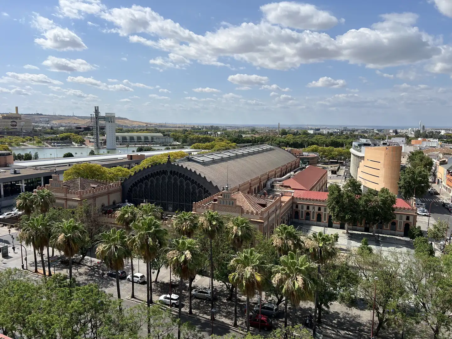 Exterior view of Flat for sale in Sevilla  with Air Conditioner and Heating