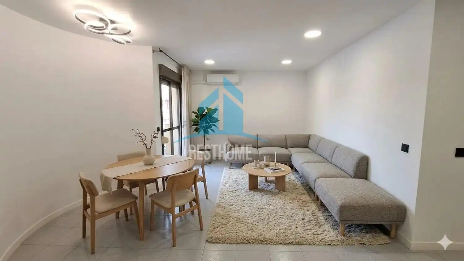 Sala d'estar de Apartament en venda en Gandia amb Aire condicionat i Terrassa
