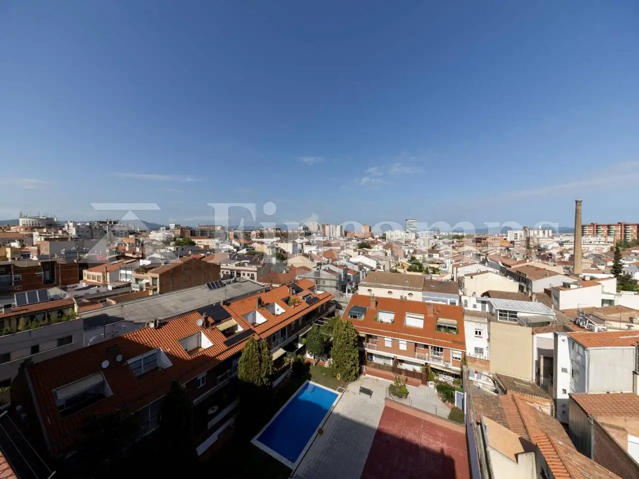 Vista exterior de Pis en venda en Sabadell amb Calefacció, Parquet i Terrassa