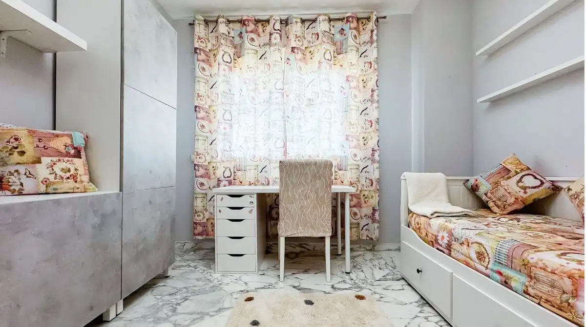 Schlafzimmer von Wohnungen zur Miete in Mijas mit Klimaanlage, Heizung und Terrasse