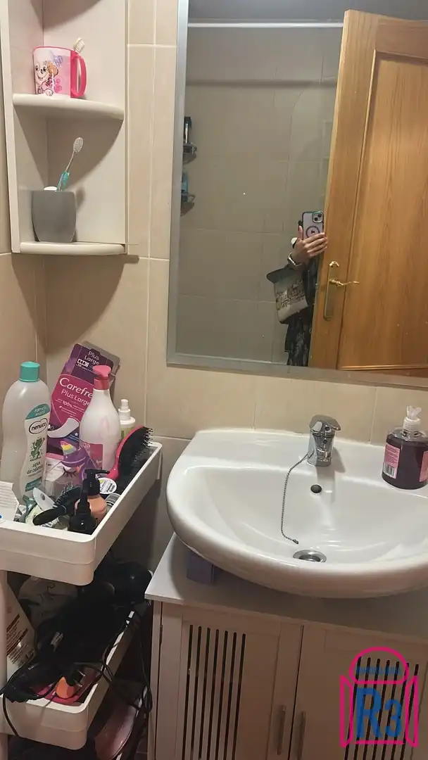 Baño de Apartamento de alquiler en Villaquilambre con Calefacción, Terraza y Trastero