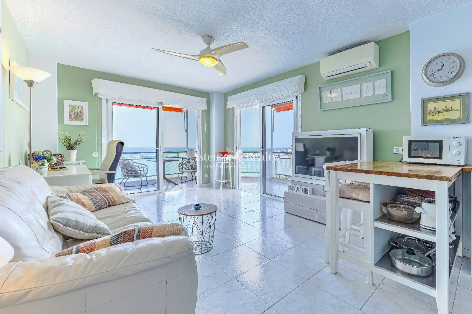 Living room of Apartments for sale in Arona  with Air Conditioner, Heating and Terrace