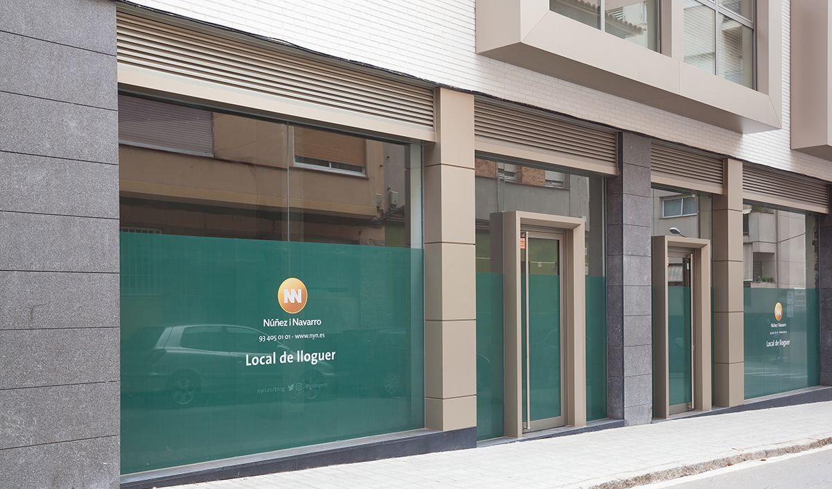 Vista exterior de Local de lloguer en Mataró