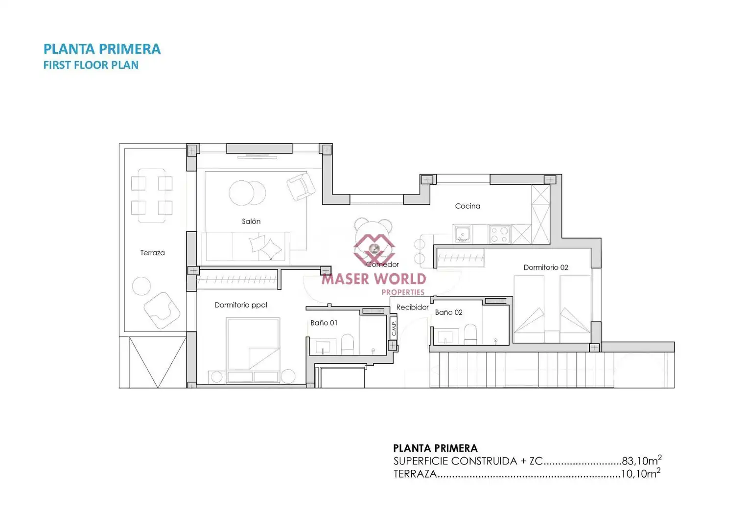 Apartment with pool for sale in Mar Menor Golf, imagen 24