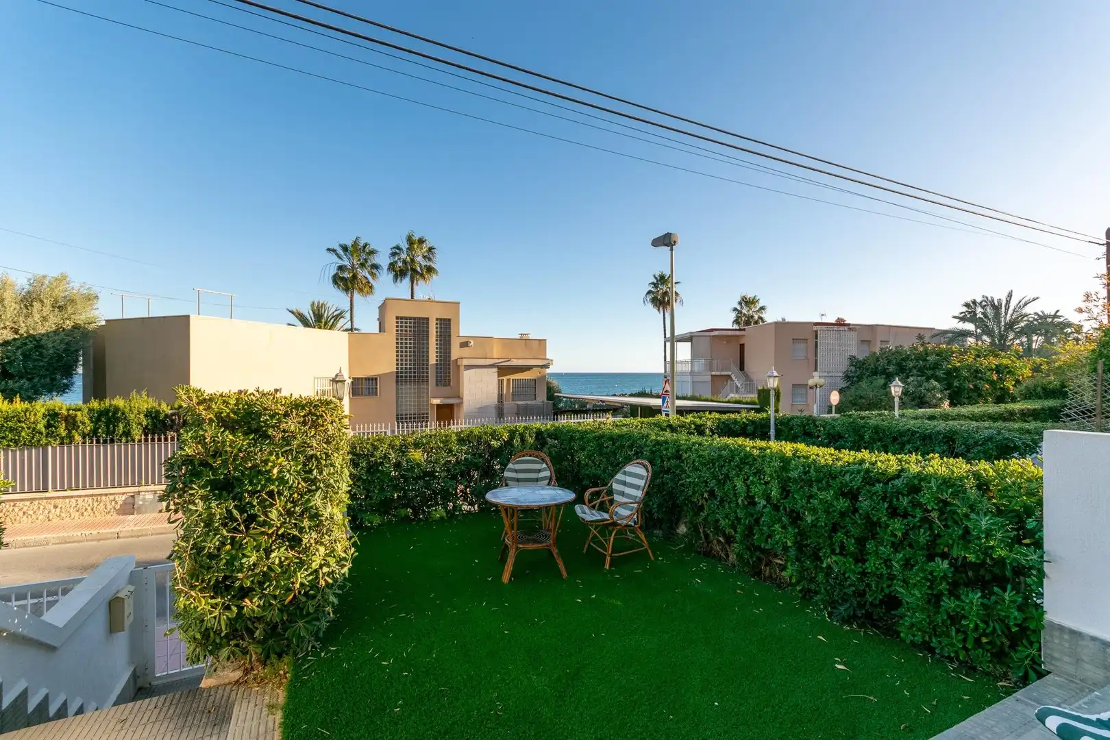 Jardín de Casa adosada en venta en Santa Pola con Jardín privado y Terraza