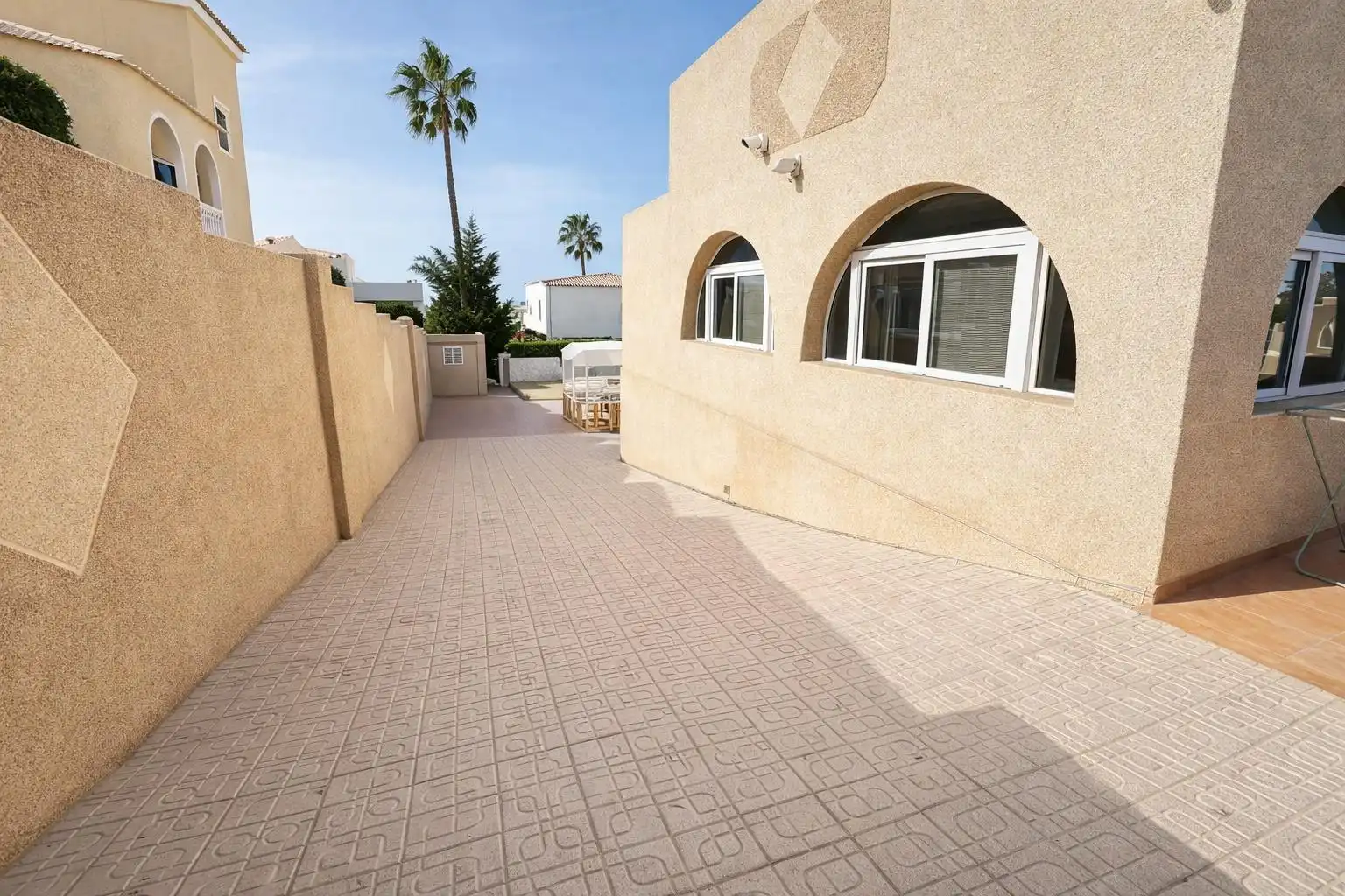 Terrasse von Haus oder Chalet zur Miete in Santa Pola