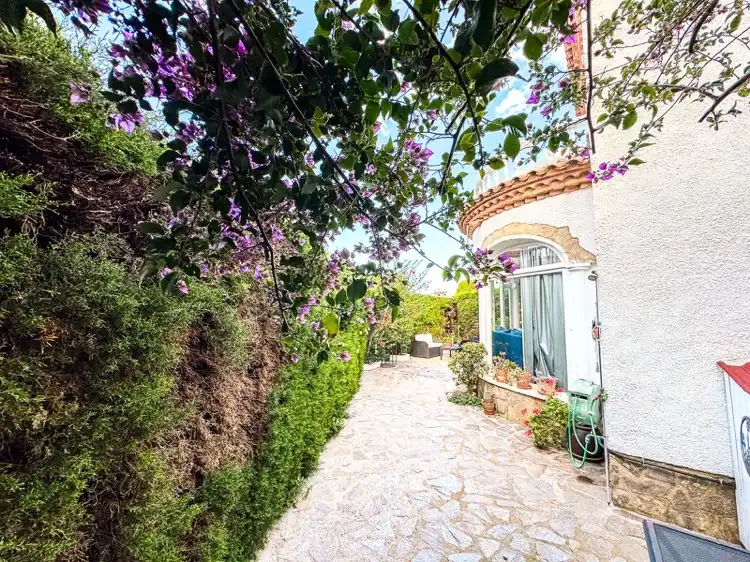 Jardí de Casa o xalet de lloguer en Mont-roig del Camp amb Aire condicionat, Jardí privat i Terrassa
