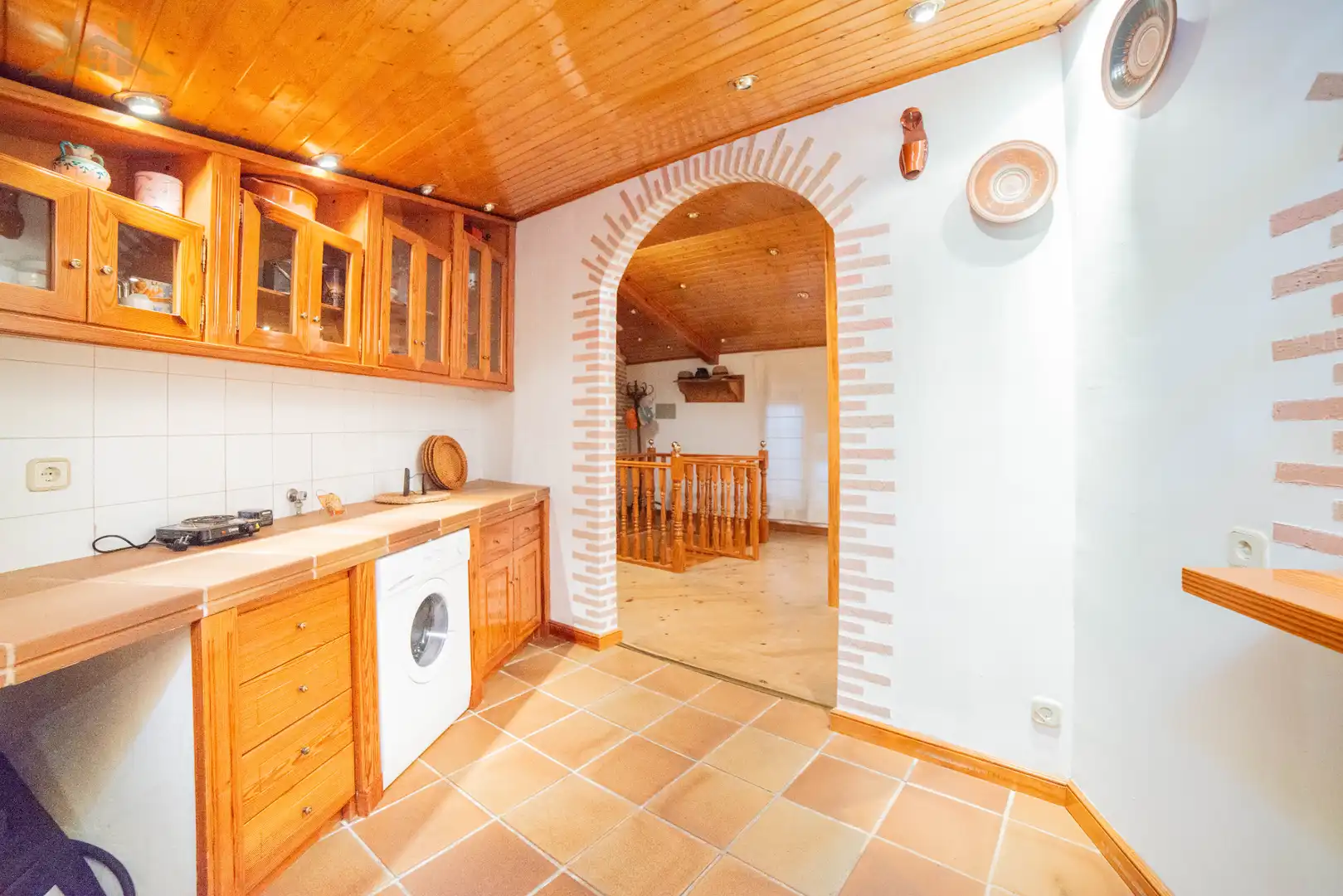 Cocina de Casa adosada en venta en Ciempozuelos con Aire acondicionado, Calefacción y Piscina